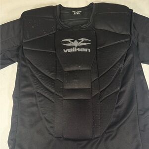 Valken Paintball Impact Chest Protector Padded Shirt Black L/XL